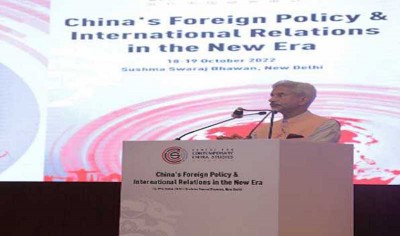 Border peace basis for normal ties with China: EAM Jaishankar