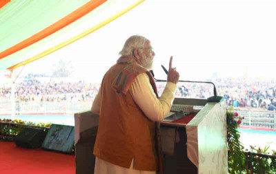 PM Modi inaugurates and lays the foundation stone of various developmental projects in Imphal