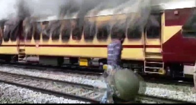 Huge protests erupt in Bihar, train set on fire over railway exam, govt sets up panel to tackle grievances