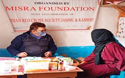 Free medical camp held at Yarigund, Kashmir