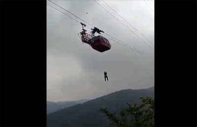 Tourists stranded in cable car stuck in HP's Parwanoo; rescue ops underway