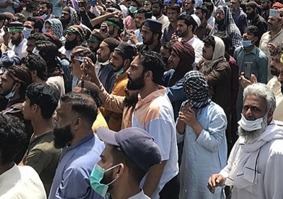 Afghanistan: Nangarhar residents protest against Pakistan airstrikes