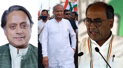 Congress prez poll: Gehlot likely to be in race with Digvijay Singh, Tharoor