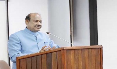 LS Speaker Om Birla addresses Suriname assembly