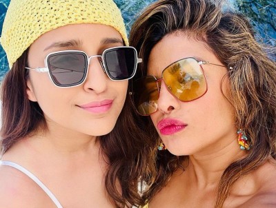 Parineeti Chopra shares unseen images of Priyanka Chopra's 40th birthday bash