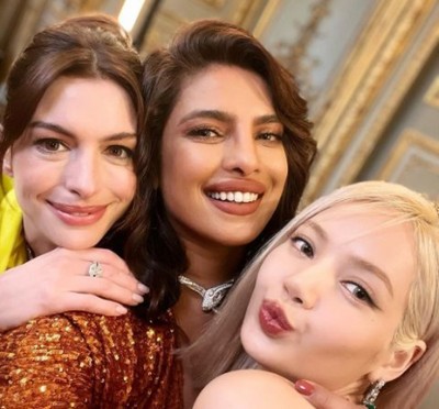 Priyanka Chopra looks gorgeous in her latest Instagram image with Anne Hathaway