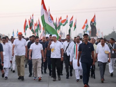 Rahul Gandhi's Bharat Jodo Yatra enters Maharashtra's Washim