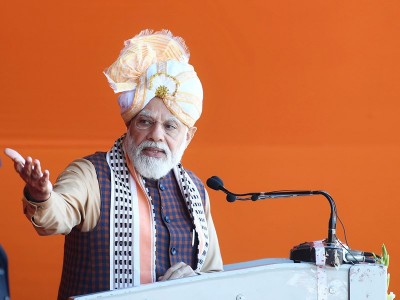 PM Modi speaking at foundation stone laying ceremony in Manipur