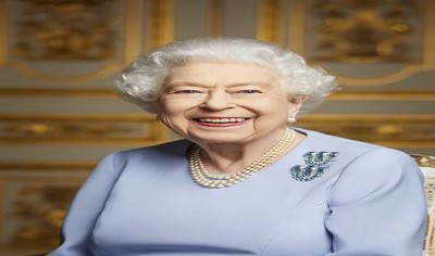 Unseen portrait of Queen Elizabeth II unveiled