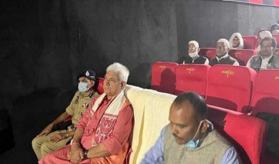 J&K LG inaugurates multi-purpose cinema halls in Pulwama & Shopian