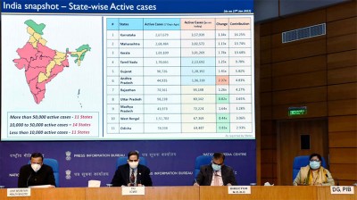 Omicron dominant Covid-19 variant in India, cases reflect early indications of plateau: Centre