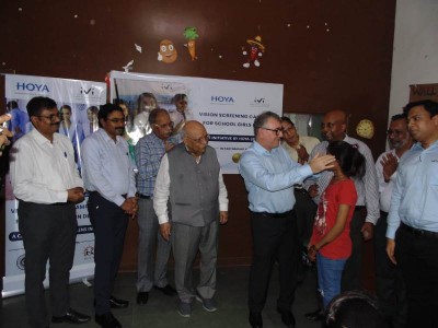 5000 Delhi girl school children to benefit from IVI's World Sight Day campaign