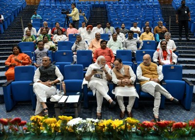 PM Modi attends BJP parliamentary party meeting