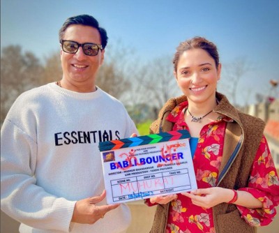 Tamannaah Bhatia starts shooting Madhur Bhandarkar's Babli Bouncer