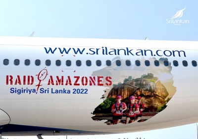 SriLankan Airlines adorns aircraft livery with ‘Raid Amazones 2022’ insignia