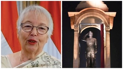 'Netaji’s statue replacing King George V is of great symbolic value to India's freedom,' says daughter Anita Bose Pfaff