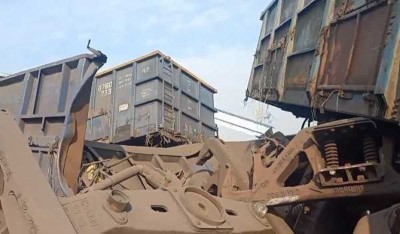 Odisha: Two killed as Goods Train derail in Korei station