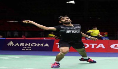 Japan Open: Srikanth prevails; Lakshya, Saina bow out