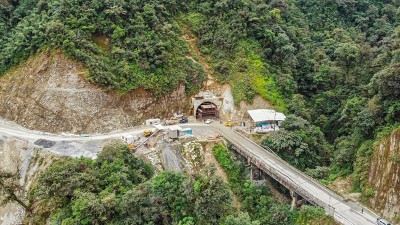 BRO conducts final break through blast of Nechiphu Tunnel in Arunachal Pradesh