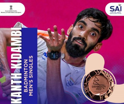 Indian icon Kidambi Srikanth clinches CWG men's badminton singles bronze