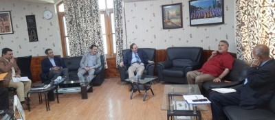 Principal Secretary Skill Development, Jammu and Kashmir discusses promotion of Technical Education with VC IUST