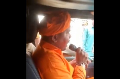 Hindu priest in Uttar Pradesh caught in video giving rape threat to Muslim women