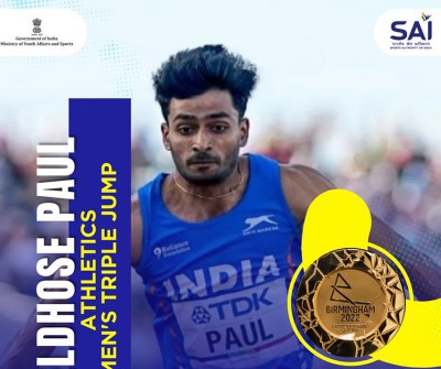 CWG: Eldhose Paul clinches gold, Abdulla Aboobacker grabs silver in men's triple jump event