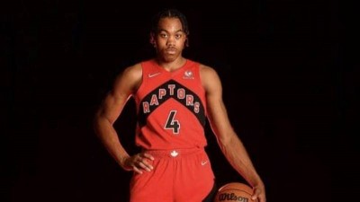 Scottie Barnes from Toronto Raptors was named NBA's rookie of the year