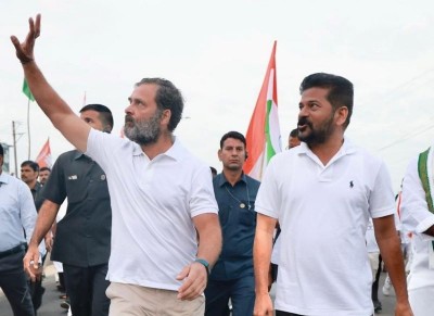 Rahul Gandhi resumes Bharat Jodo Yatra in Telangana