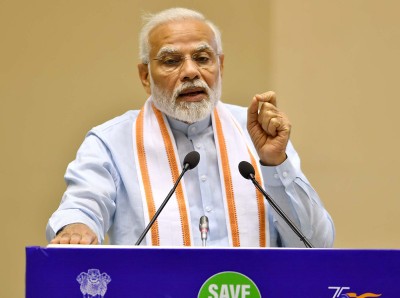 PM Modi addresses 'Save Soil' Programme organised by Isha Foundation