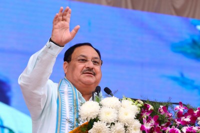 Congress's mindset is to use power for their own goodwill: JP Nadda