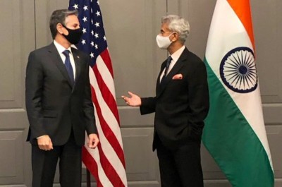 S Jaishankar discusses Ukraine, bilateral issues with Antony Blinken ahead of India-US 2+2 talks