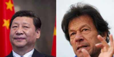 Chinese President Xi Jinping meets Pakistan PM Imran Khan