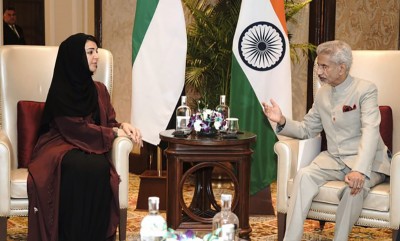 S Jaishankar meets UAE Minister of State for International Cooperation Reem Al Hashimy, discusses issue of 'terrorism'