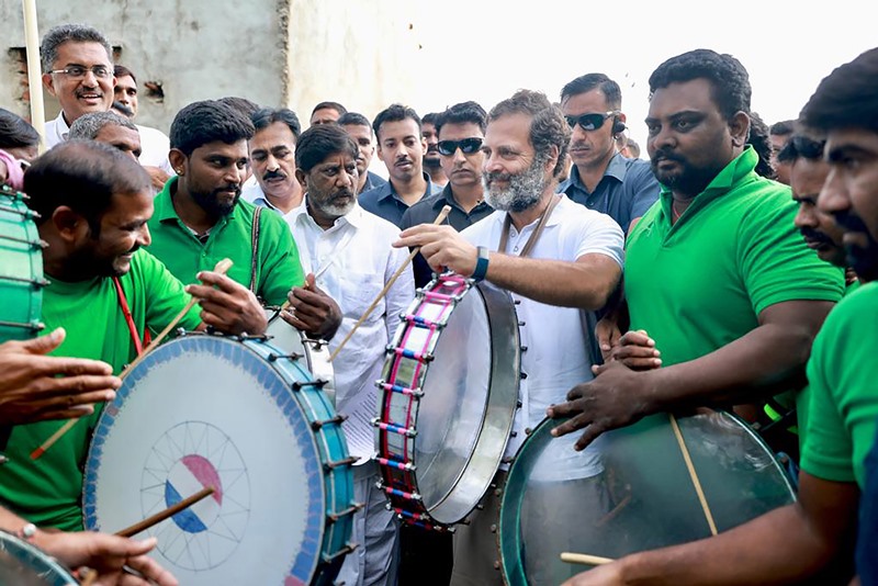 Rahul Gandhi in Bharat Jodo Yatra