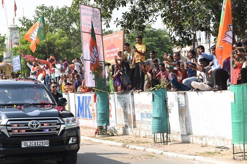 PM Modi in Ahmedabad