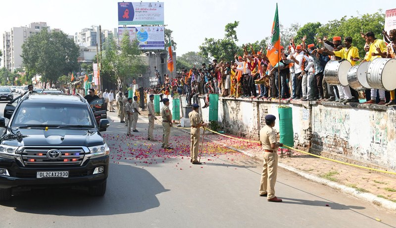 PM Modi in Ahmedabad