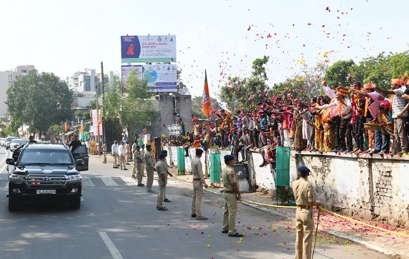 PM Modi in Ahmedabad