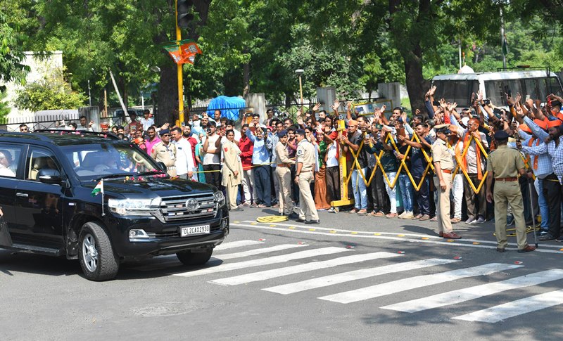 PM Modi in Ahmedabad