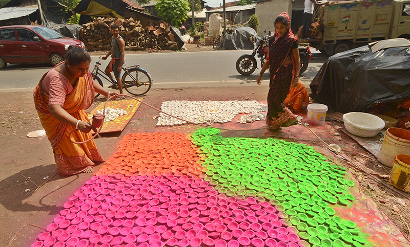 Artisans gear up for Kali Puja in West Bengal