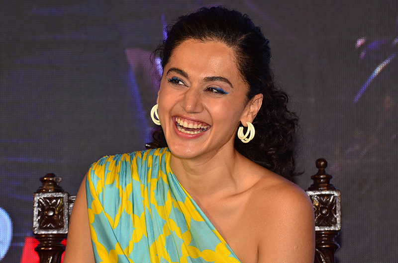 Taapsee Pannu, Pavail Gulati promote Dobaaraa in Kolkata