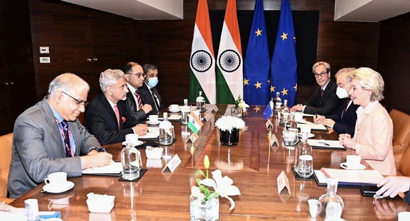 Jaishankar holds bilateral meeting with European Commission President