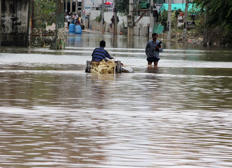 In images: Bengaluru flood throws life out of gear