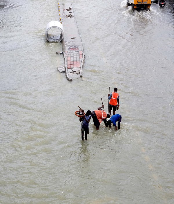 In images: Bengaluru flood throws life out of gear