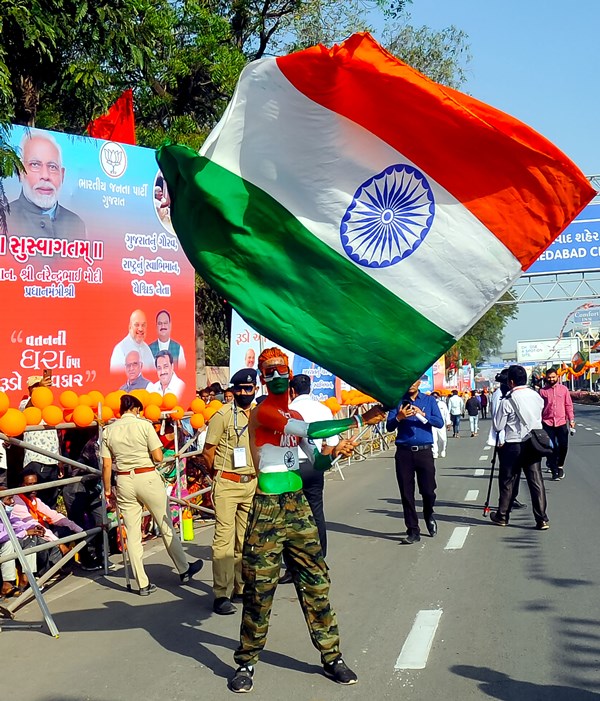 PM Modi holds roadshow in Gujarat