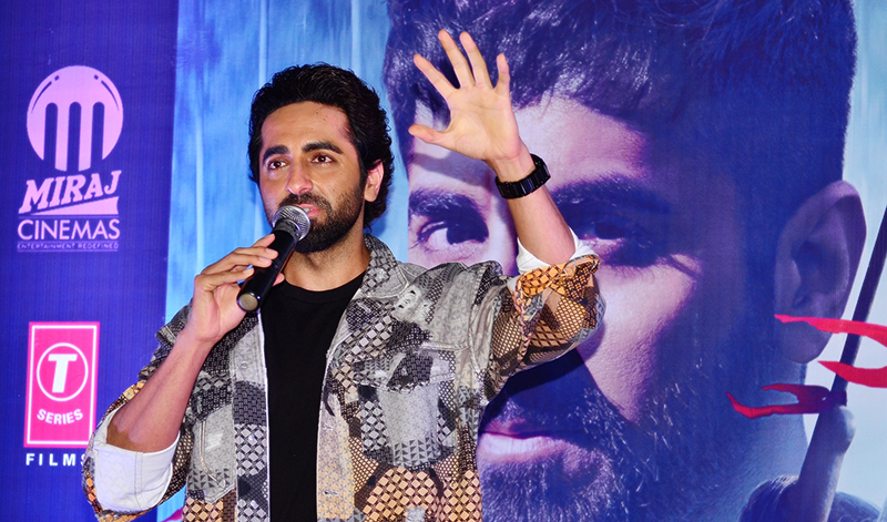 Ayushmann Khurrana promotes Anek in Kolkata