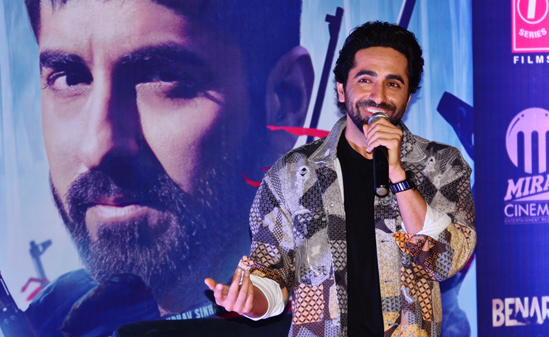 Ayushmann Khurrana promotes Anek in Kolkata