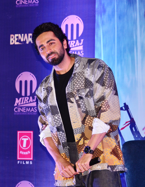 Ayushmann Khurrana promotes Anek in Kolkata