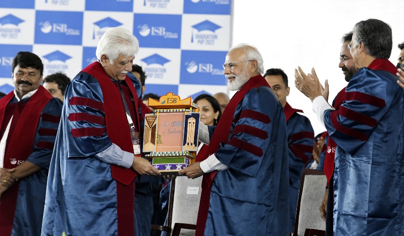 PM Modi addresses graduation ceremony of ISB Hyderabad