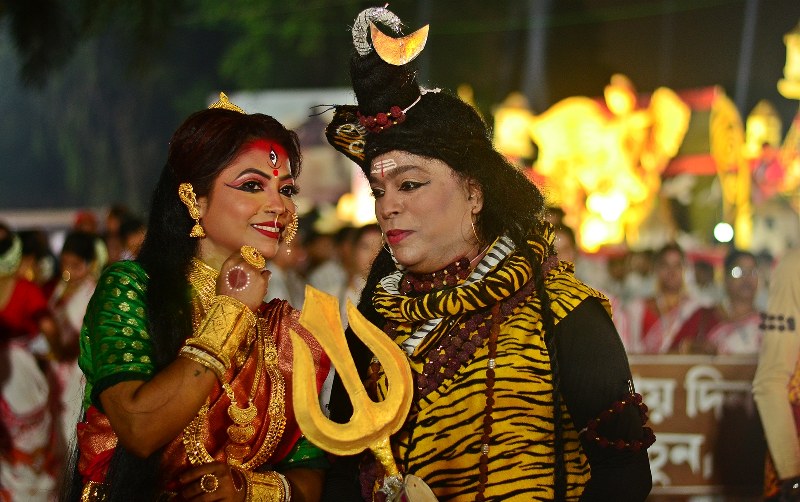 Glimpses from Kolkata's mega Durga Puja Carnival 2023